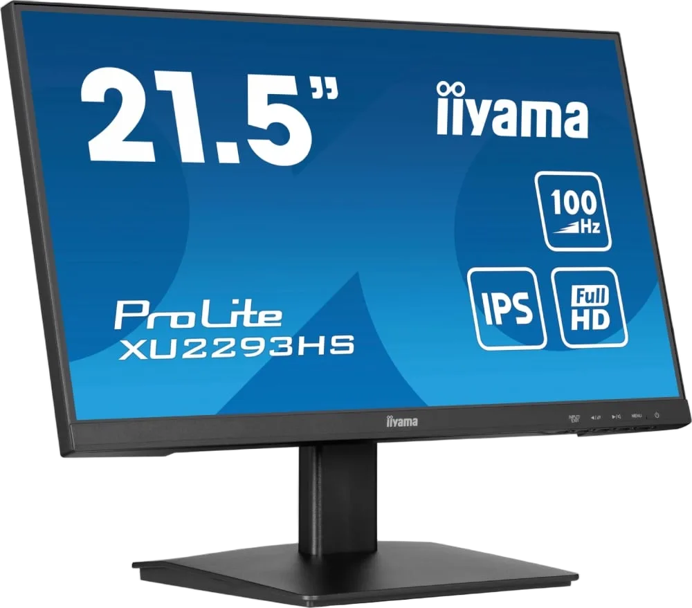 Iiyama PROLITE XU2293HS-B6 - 21.5" FHD 100Hz IPS 1ms Adaptive Sync, vue 2