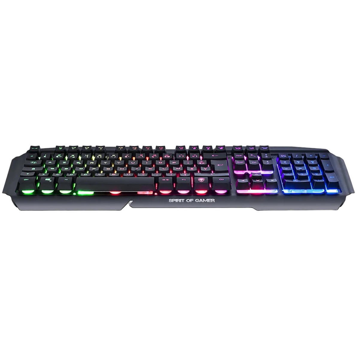 Spirit Of Gamer PRO-K5 - Membrane - Filaire - RGB - Noir, vue 3