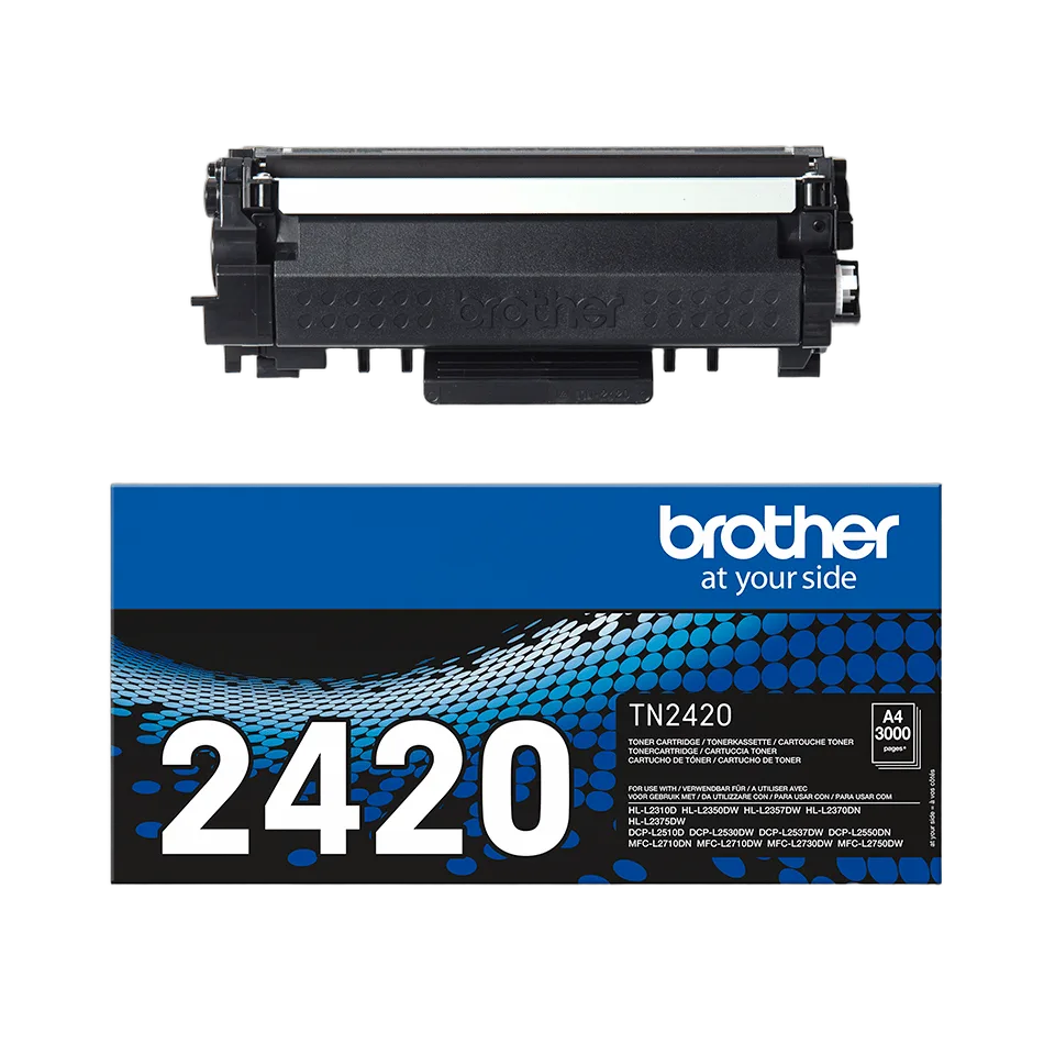 Compatible Brother Toner Noir 3000 p. TN-2420, vue 1