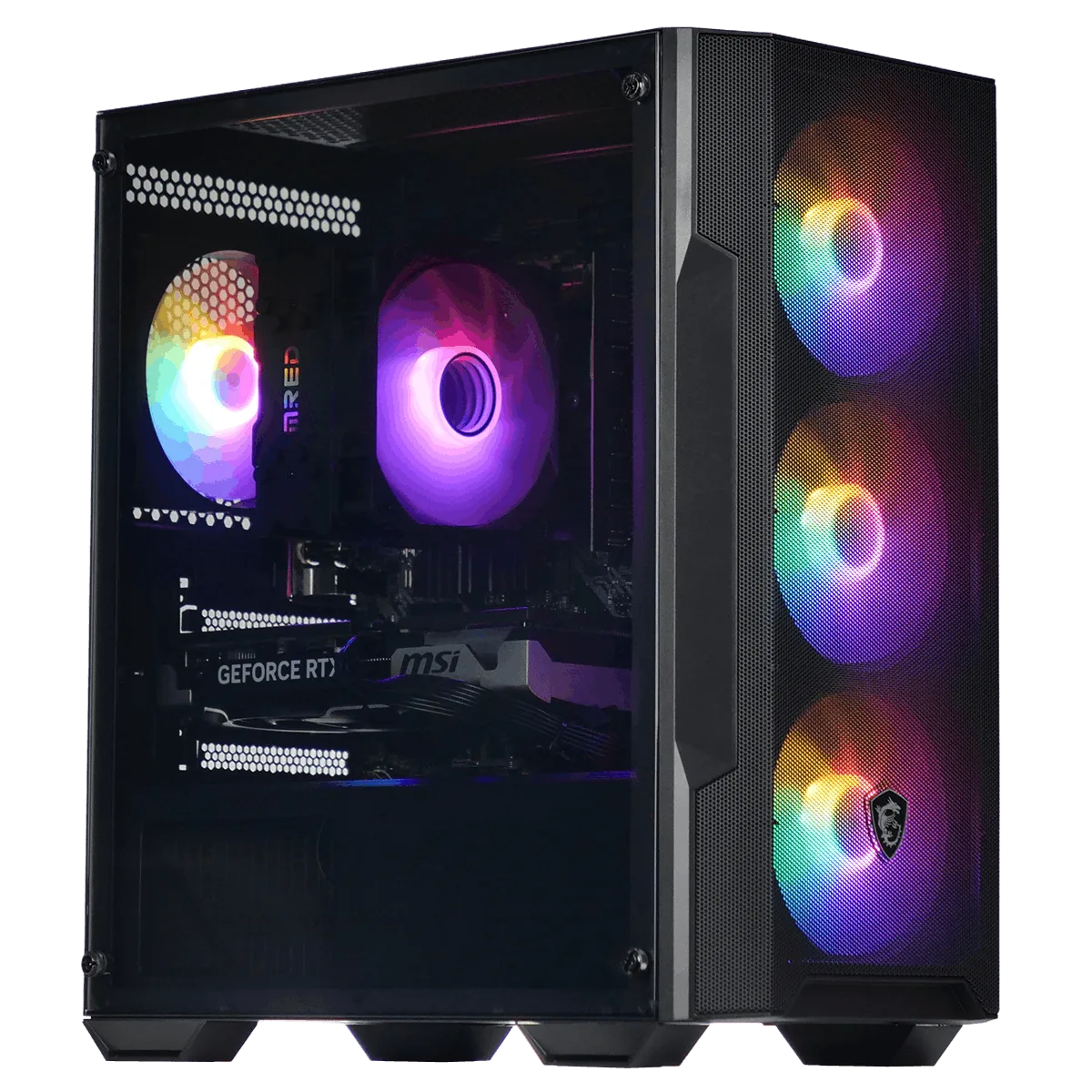 LITTLE RAPTOR - R5-5500/5060Ti-8G/16Go/500Go, vue 1