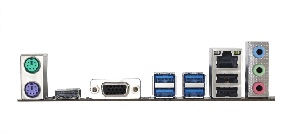 Biostar B550MH, vue 2