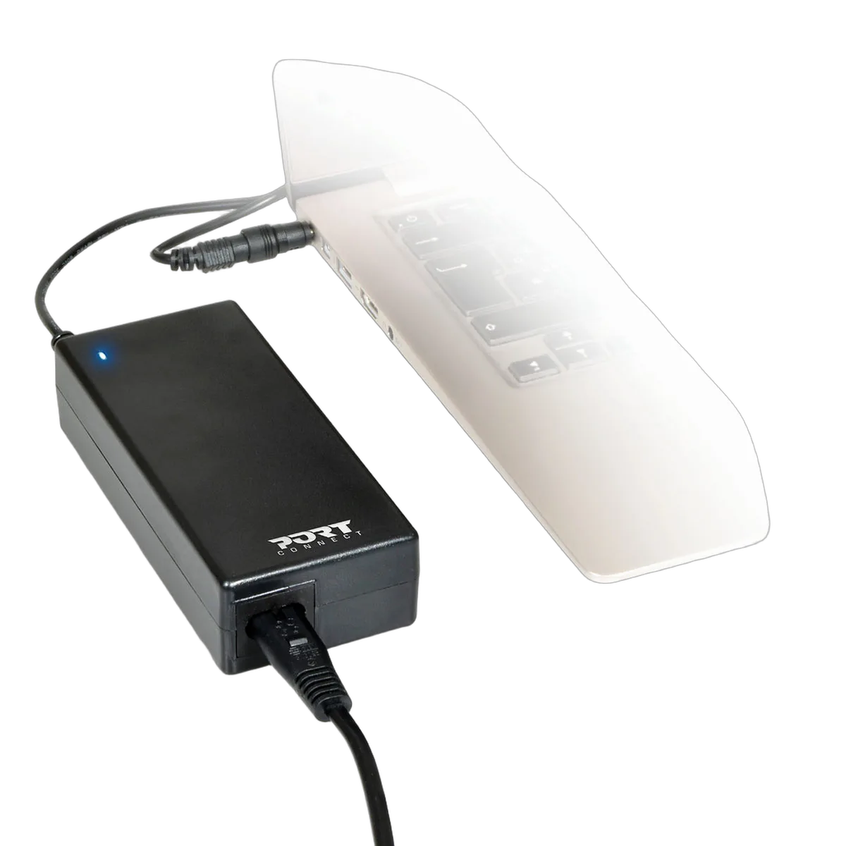 Port Chargeur secteur 90W ACER/TOSHIBA - 3 embouts, vue 1