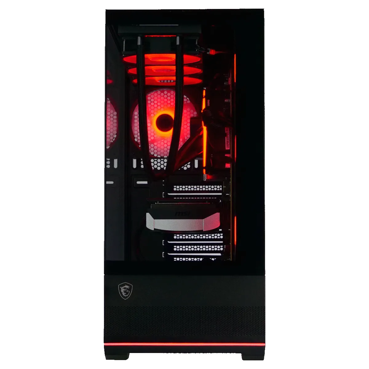 BAHAMUT - R7-8700F/5070/32Go/1To - CYB, vue 4