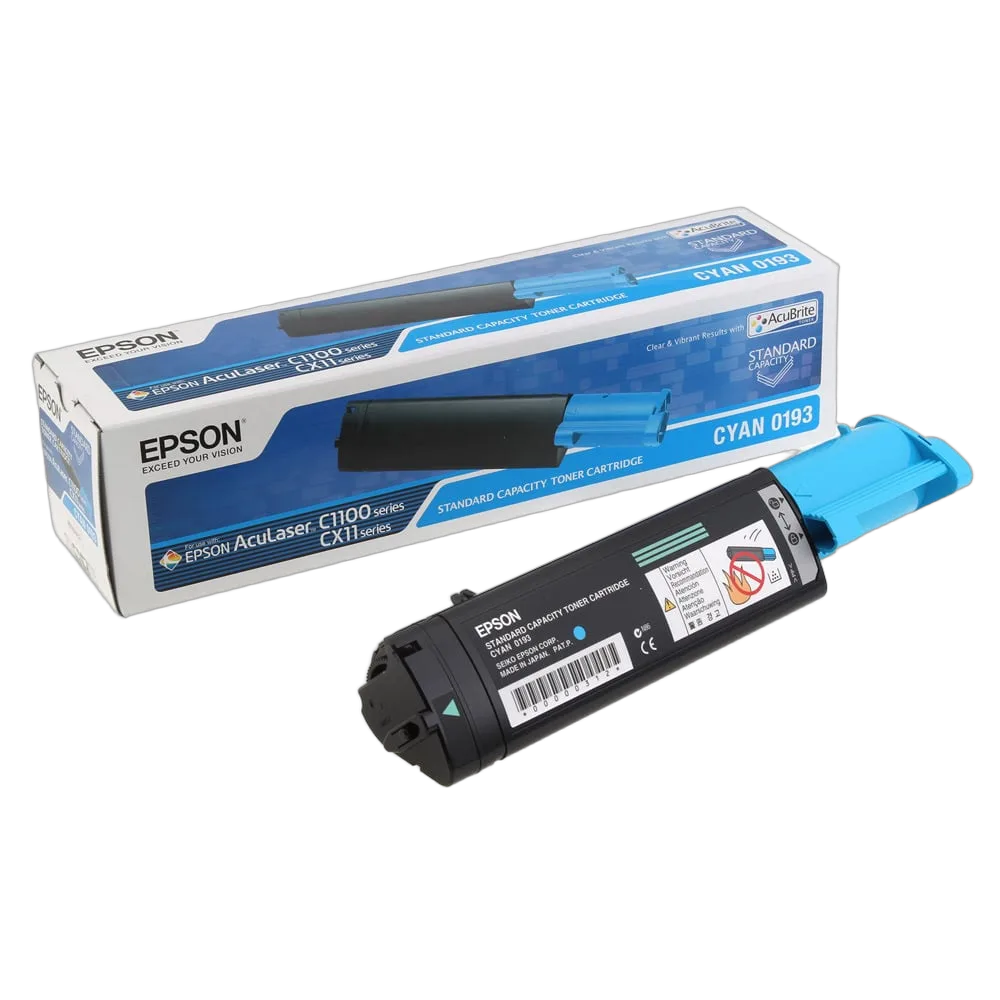 Epson Toner C1100 S050193 Cyan, vue 1