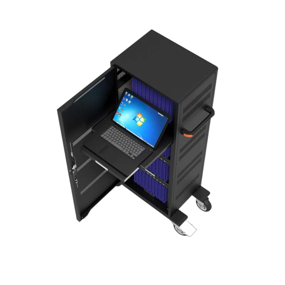 Port Cabinet de charge 40 tablettes + 1 notebook (17"), vue 3