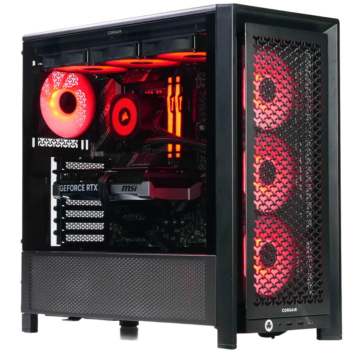 HELLFIRE - i7-14700KF/5070/32Go/1To, vue 1