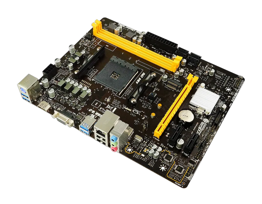 Biostar B450MH, vue 3
