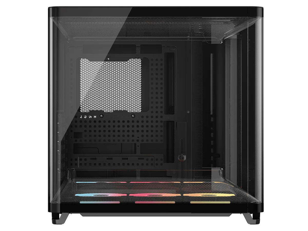 Corsair Air 5400 LX-R RGB Link Noir - MT/Sans Alim/E-ATX, vue 4