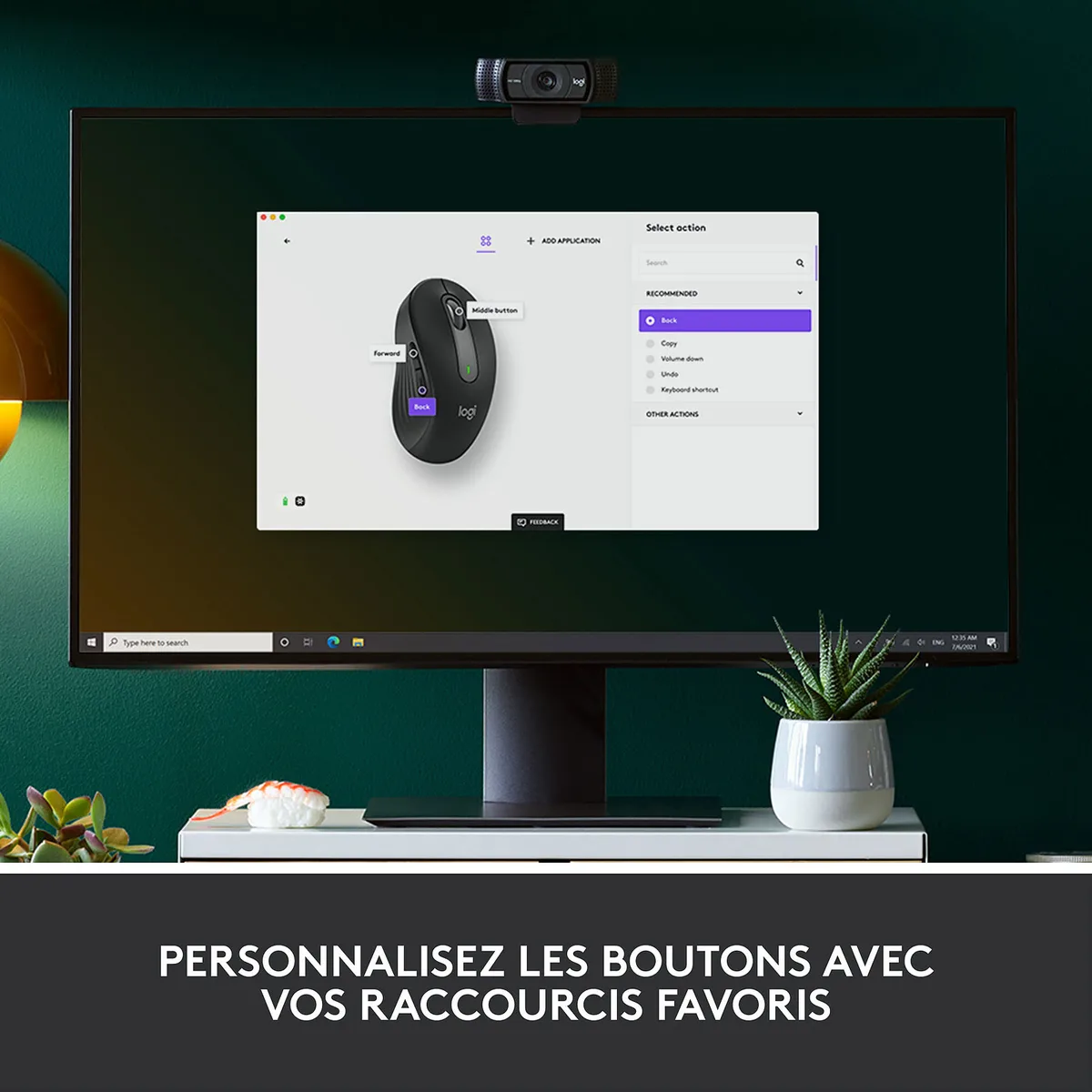 Logitech Signature M650 - Sans-Fil - Graphite, vue 5