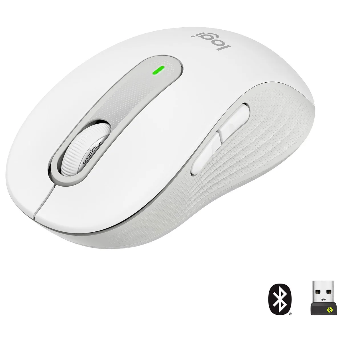 Logitech Signature M650 L - Sans-Fil - Blanc, vue 1