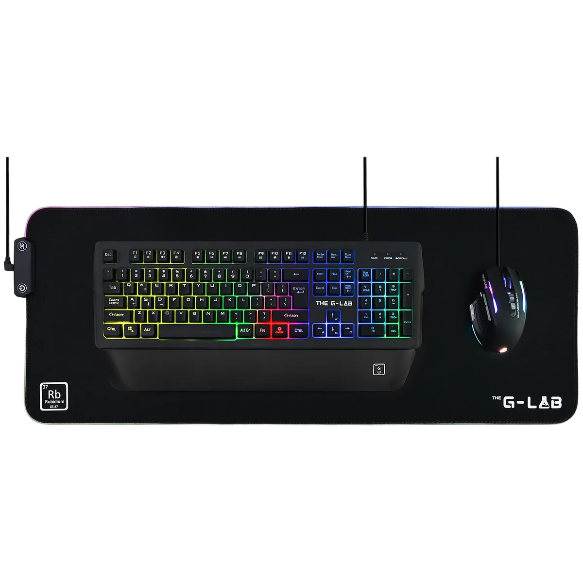 The G-LAB Pad Rubidium - XXL - RGB - Noir, vue 3