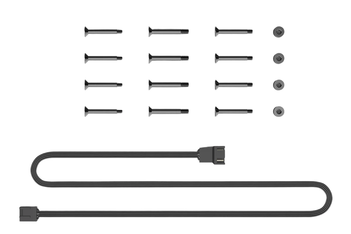 Alphacool Apex Stealth Metal 120mm - 2000rpm Blanc Pack de 3, vue 6