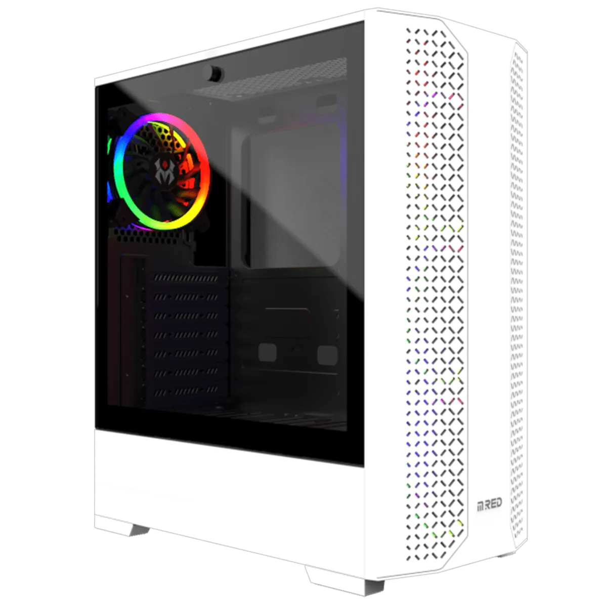 M.RED Dream Eyes Blanc - MT/Sans Alim/ATX, vue 1