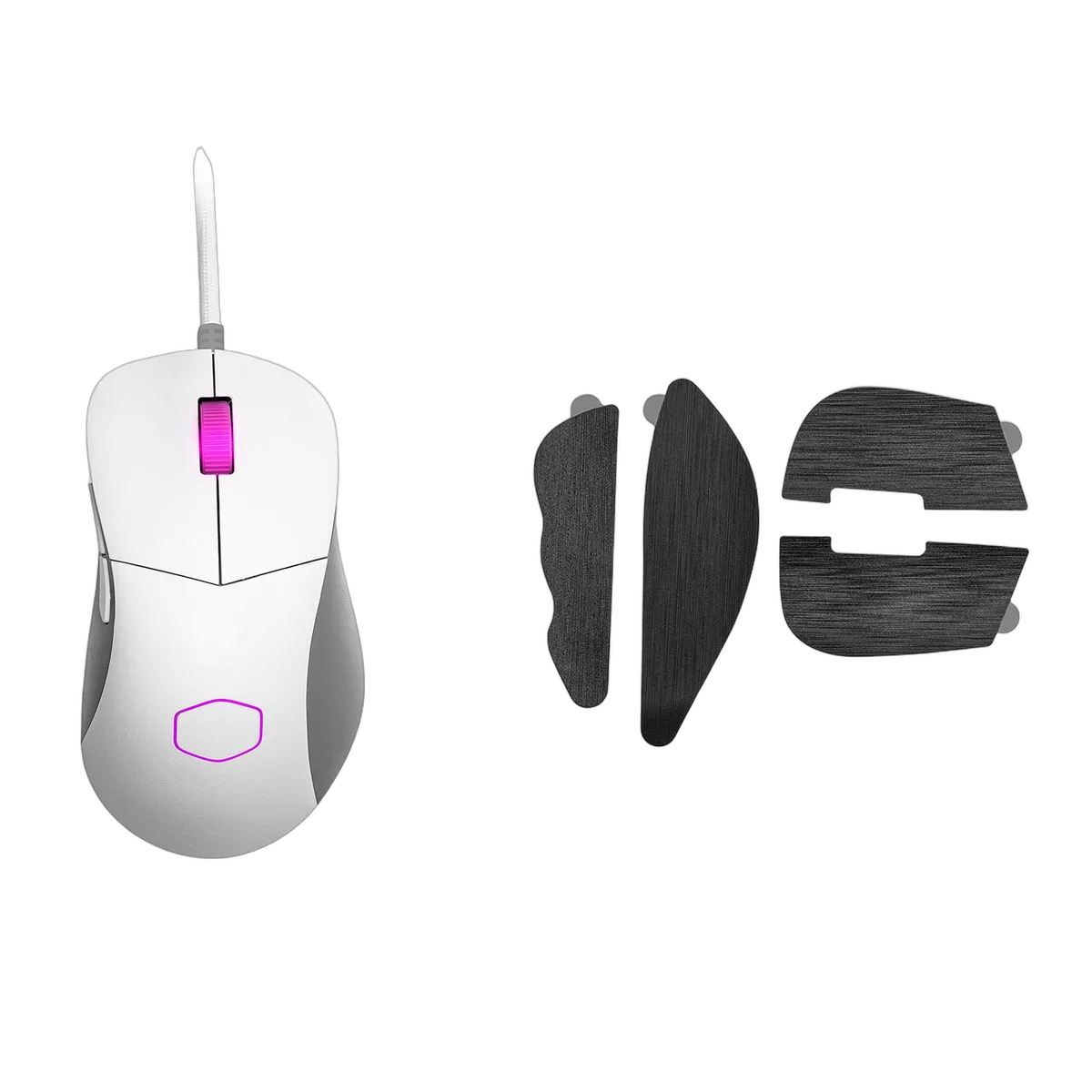 Cooler Master MM730 - Filaire - RGB - Blanc, vue 7