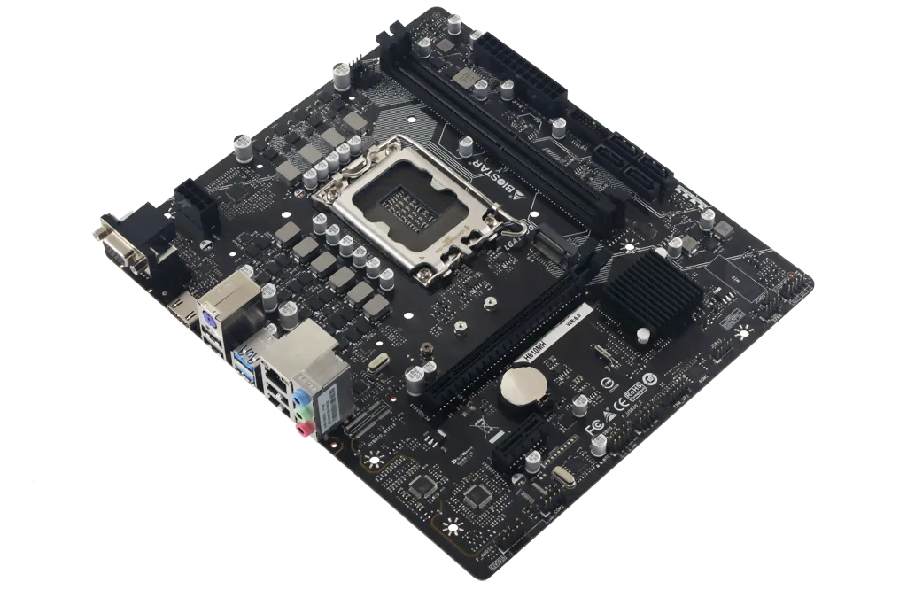 Biostar H610MH, vue 4