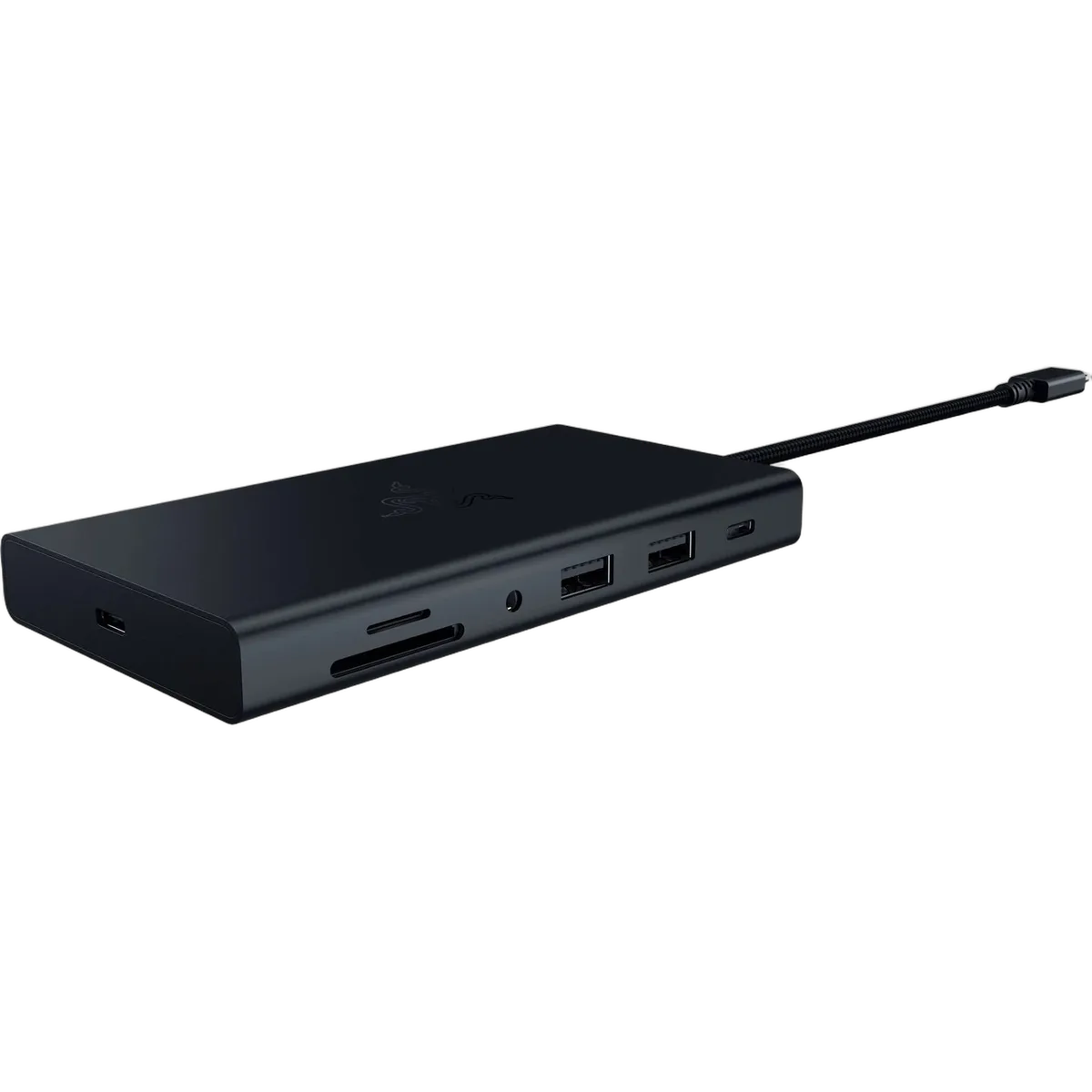 Razer USB-C Dock - Noir - 1xHDMI/RJ45/2xUSB-C/4xUSB-A/Audio Jack/Lecteur de cartes, vue 2