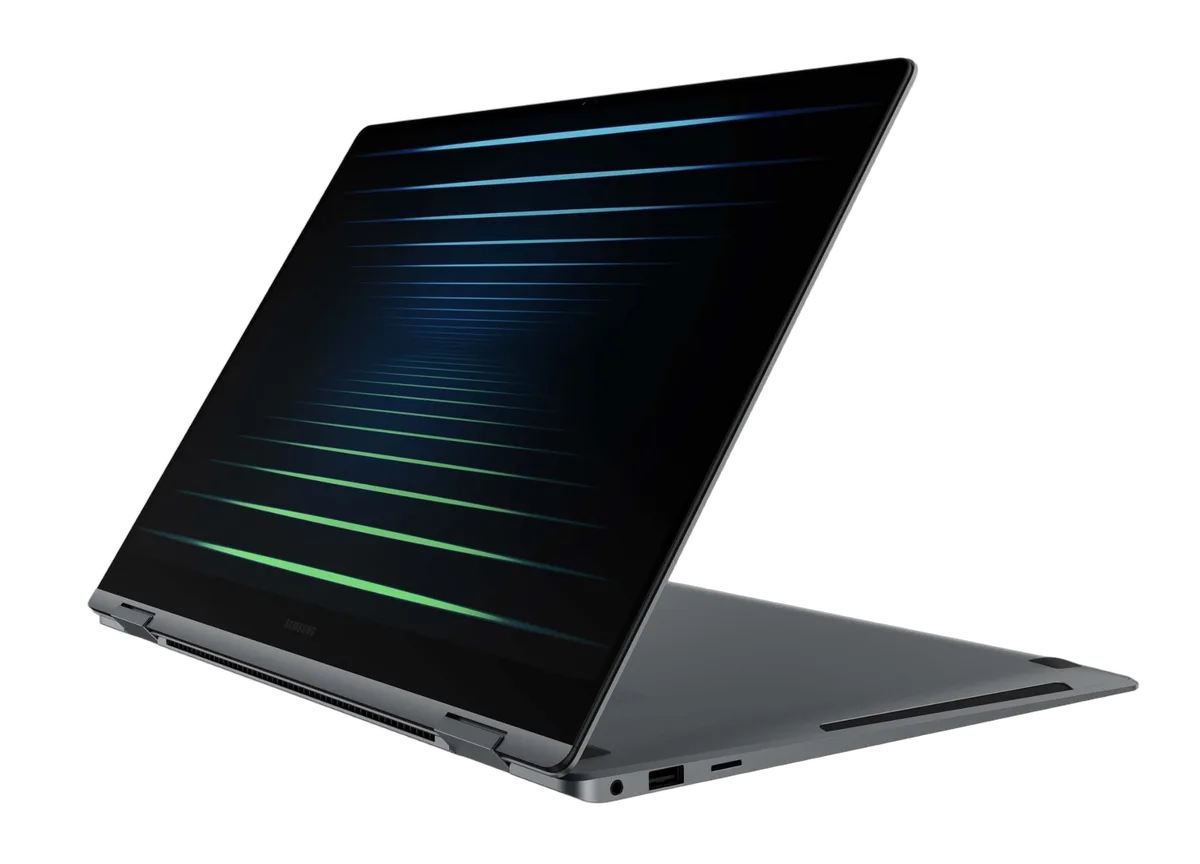 Samsung Galaxy Book5 Pro 360 - 16" AMOLED 2.8K Tactile Core Ultra 7 256V 16Go 512Go W11P, vue 2