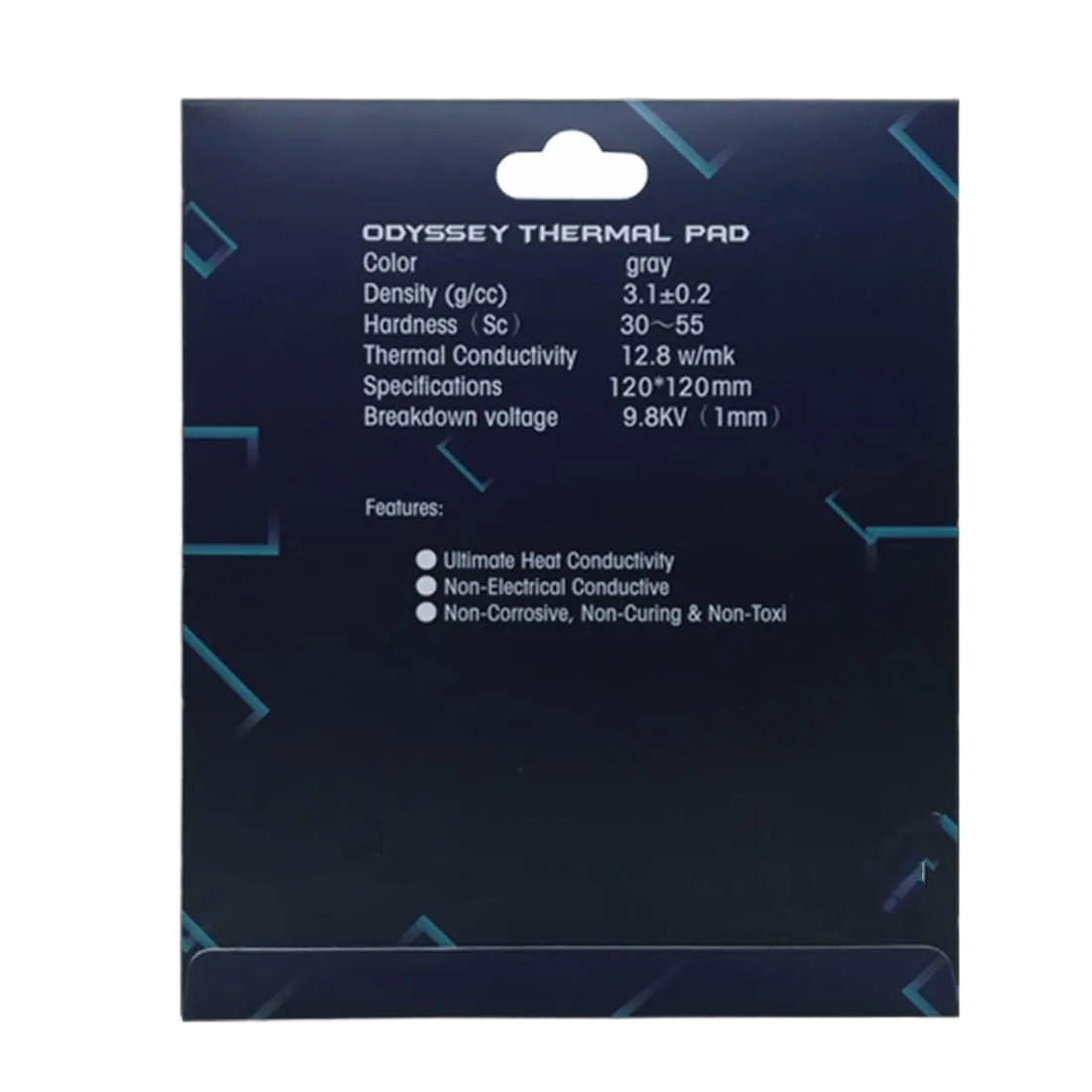 Compatible Pad Thermique 12,8 W/MK - 120x120x3mm, vue 3