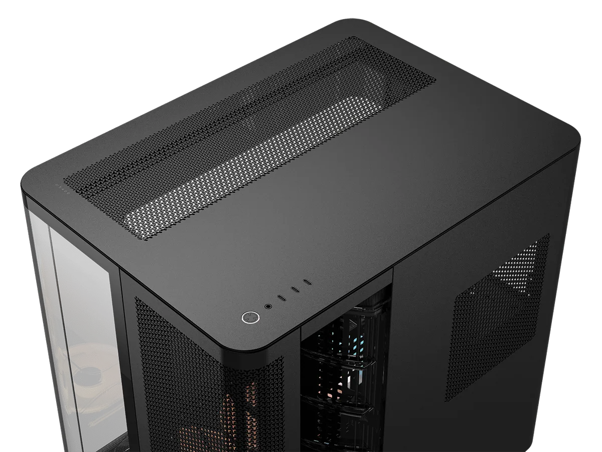 Corsair Air 5400 LX-R RGB Link Noir - MT/Sans Alim/E-ATX, vue 14