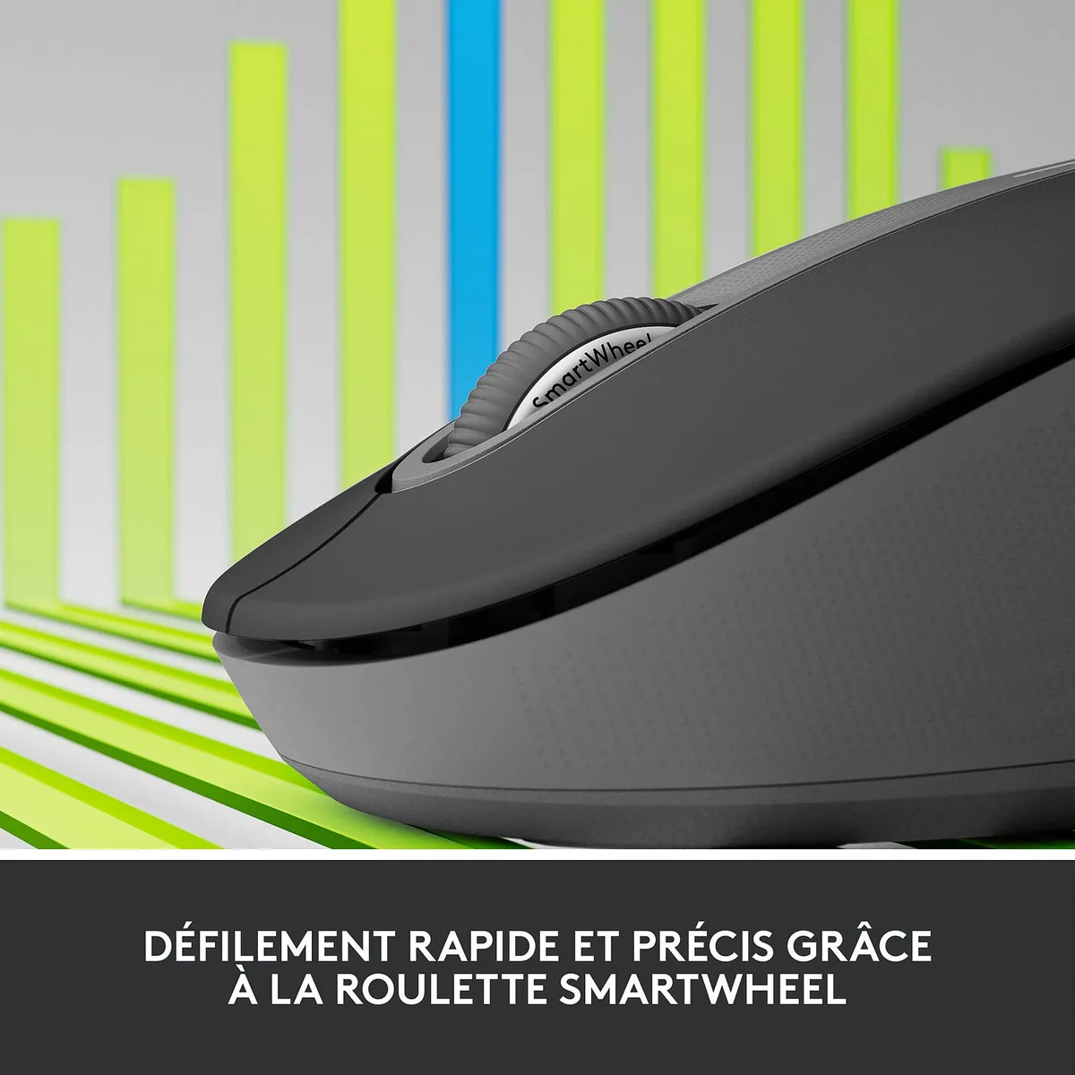 Logitech Signature M650 L - Sans-Fil - Graphite, vue 5