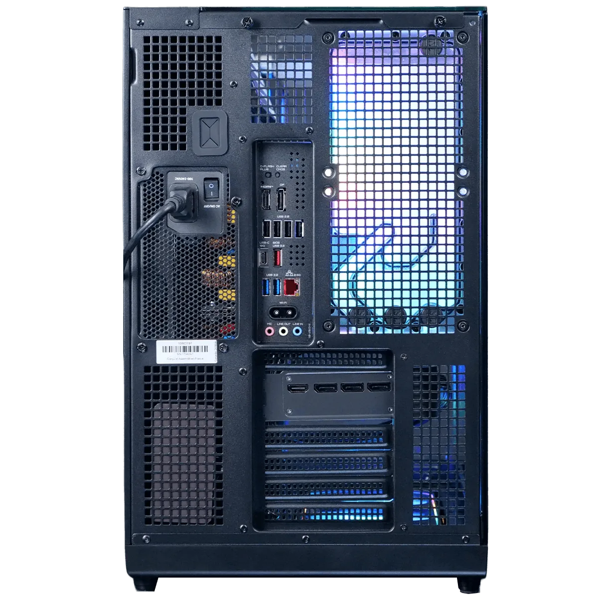 SADISTIC - 9800X3D/32Go/1to/5090 WC, vue 6