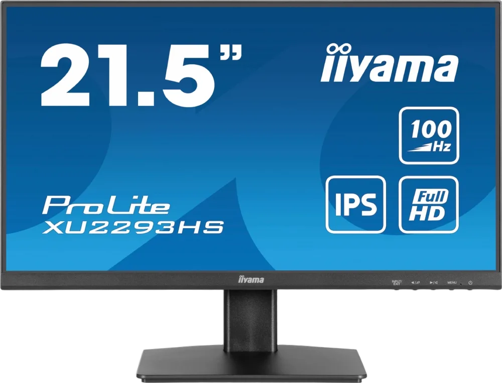 Iiyama PROLITE XU2293HS-B6 - 21.5" FHD 100Hz IPS 1ms Adaptive Sync, vue 1