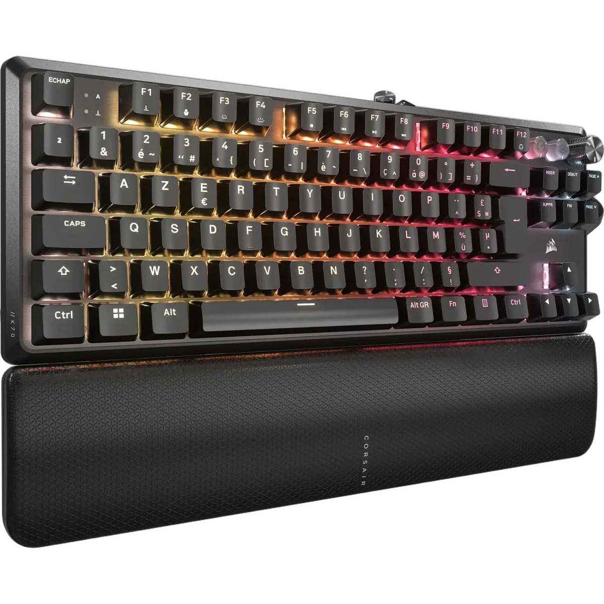 Corsair K70 PRO TKL - Magnétique - Filaire - RGB - Noir, vue 3