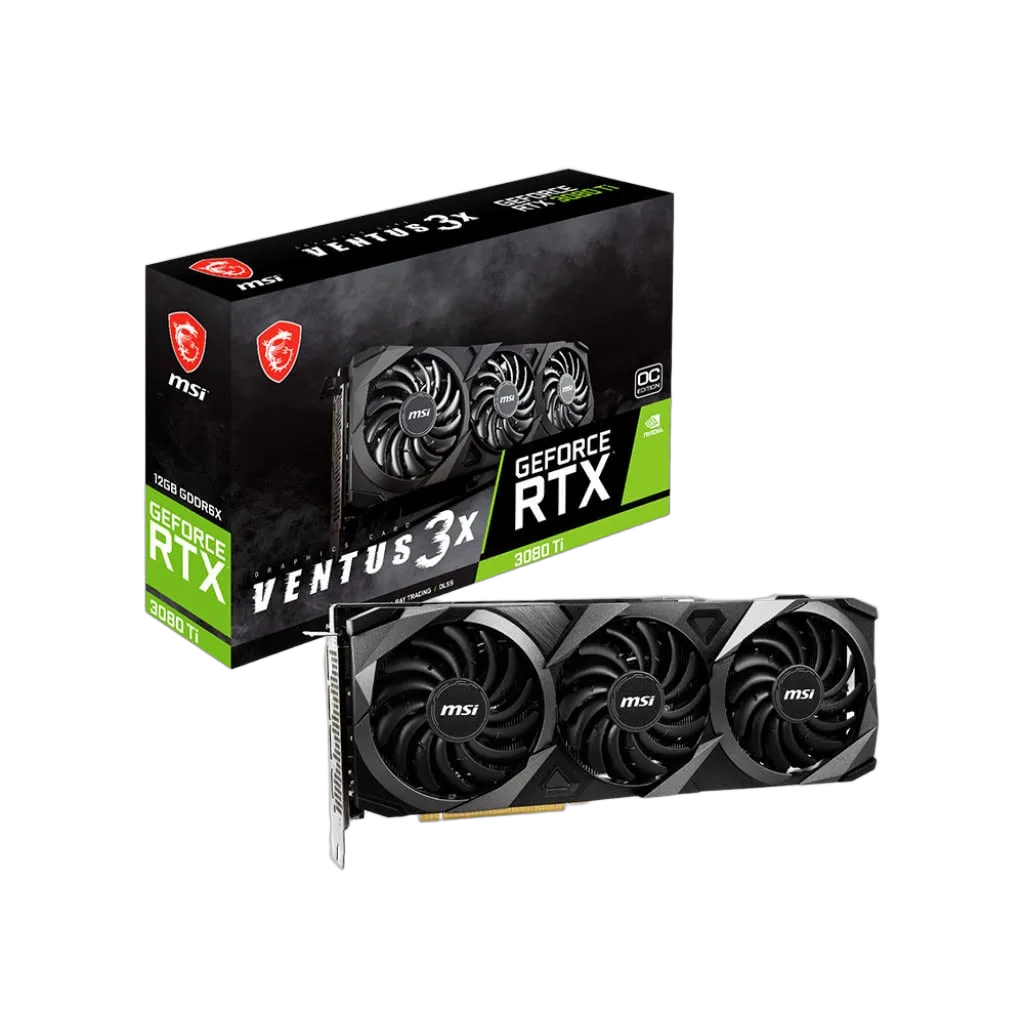 MSI GeForce RTX 3080 Ti VENTUS 3X 12G OC LHR-Seconde Vie, vue 1