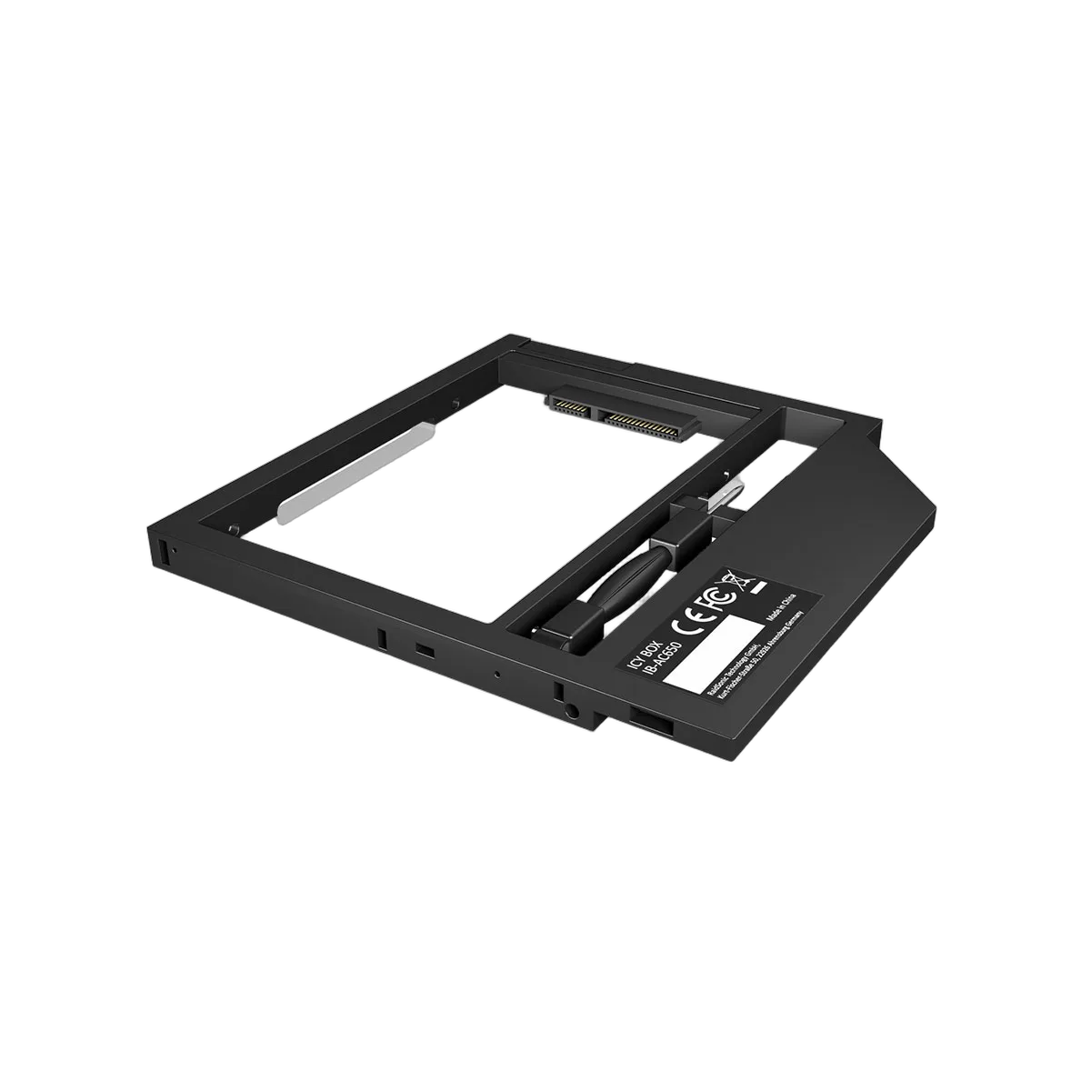 Icy Box Adapt. DD/SSD 2.5" empl.graveur 9.5mm - IB-AC649, vue 3