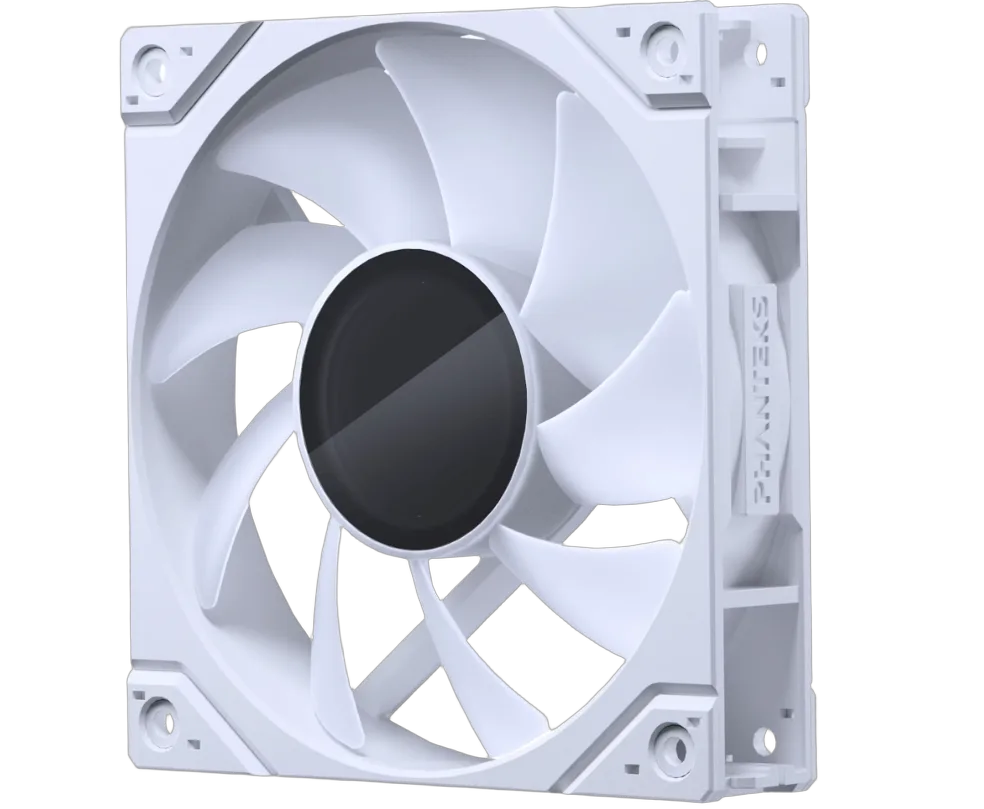 Phanteks M25 Gen2 PWM Blanc 120 mm D-RGB, vue 2
