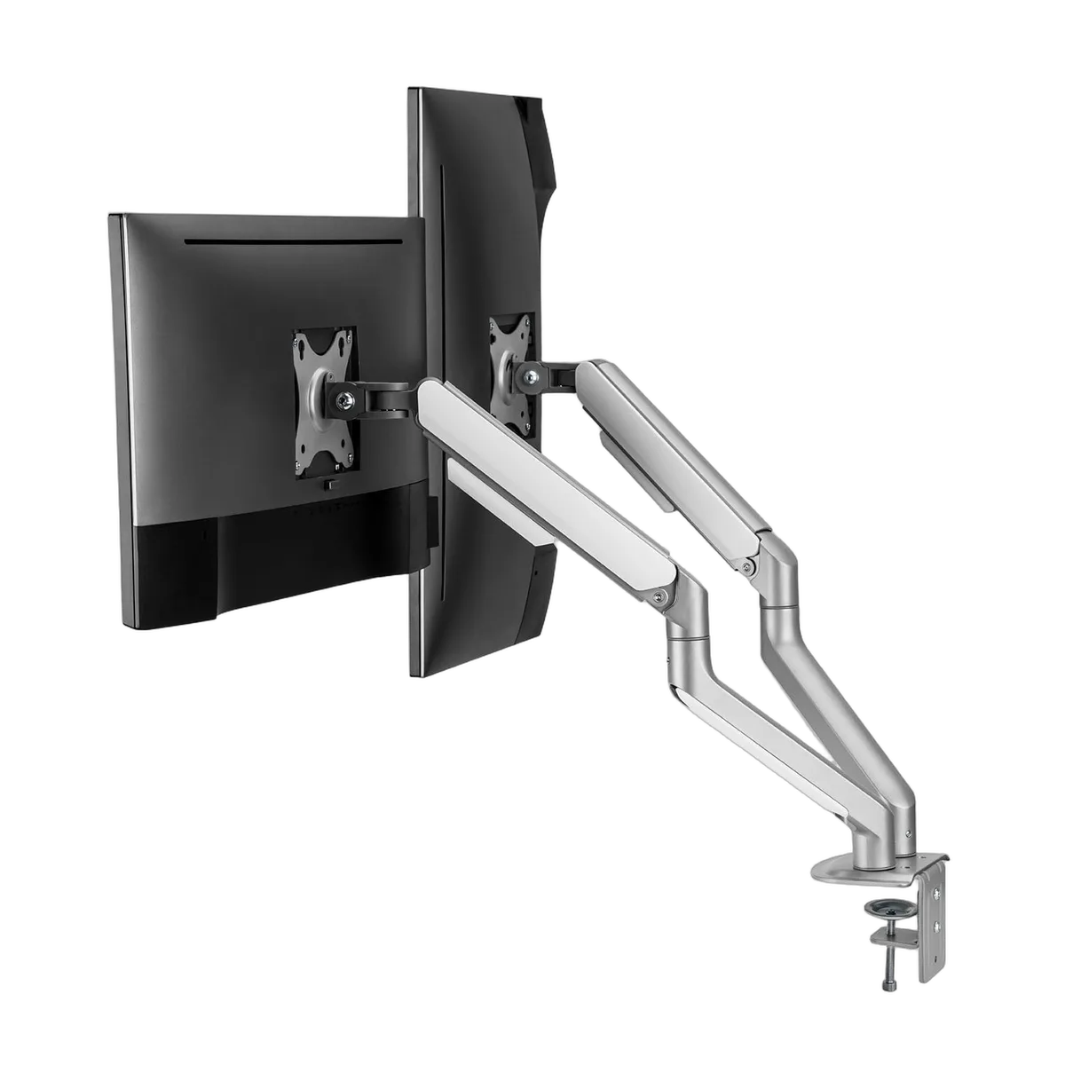 Kimex International Support de bureau Full Motion 2 écrans 17"- 32" VESA Max 100x100 Charge Max 18Kg, vue 5