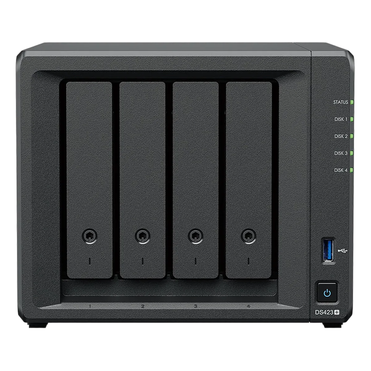 Synology DS423+ - 4 Baies + 4 Go RAM, vue 2