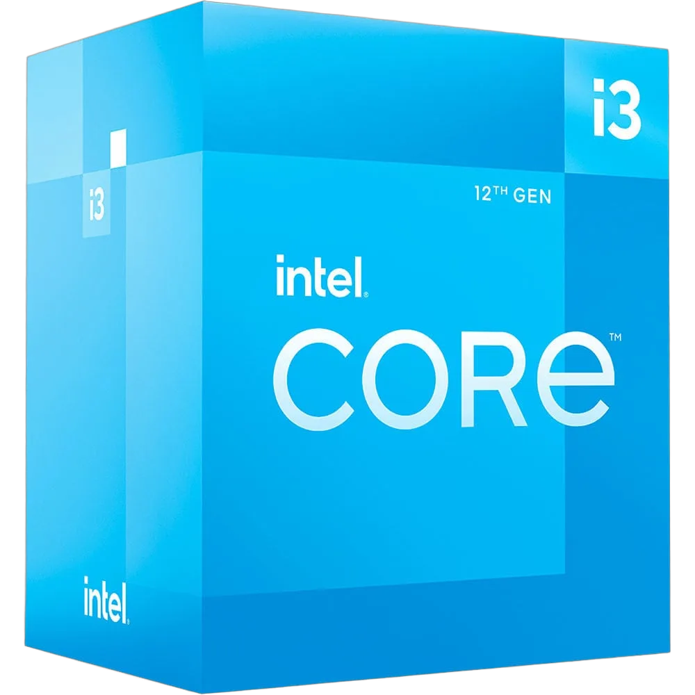 Intel Core i3-12100 BOX, vue 3