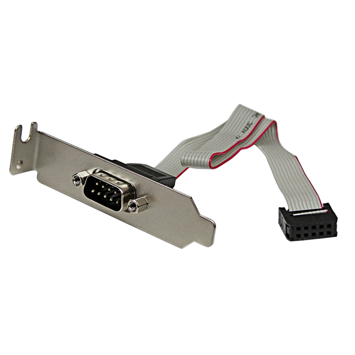 StarTech DB9 Male avec plaque support vers IDC 10 Femelle, vue 1