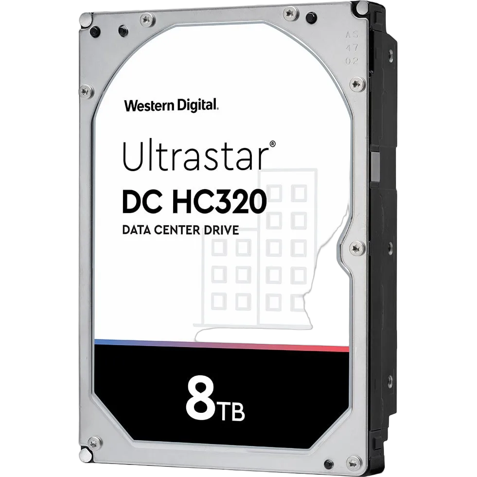 WD 8To SATA III 256Mo Ultrastar Data Center HC320 HUS728T8TALE6L4, vue 5