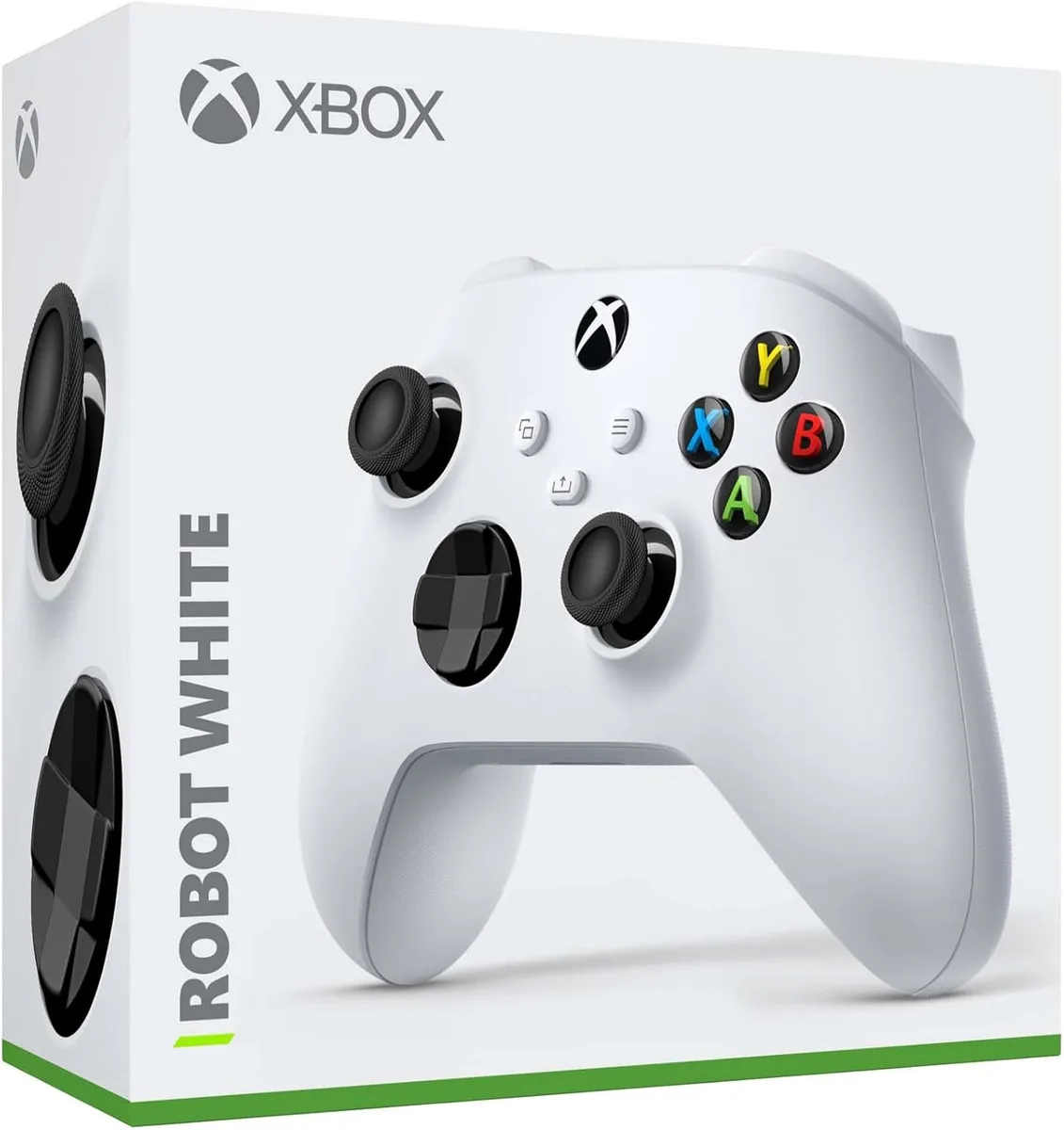 Microsoft Manette Xbox - Robot White - Sans fil, vue 5