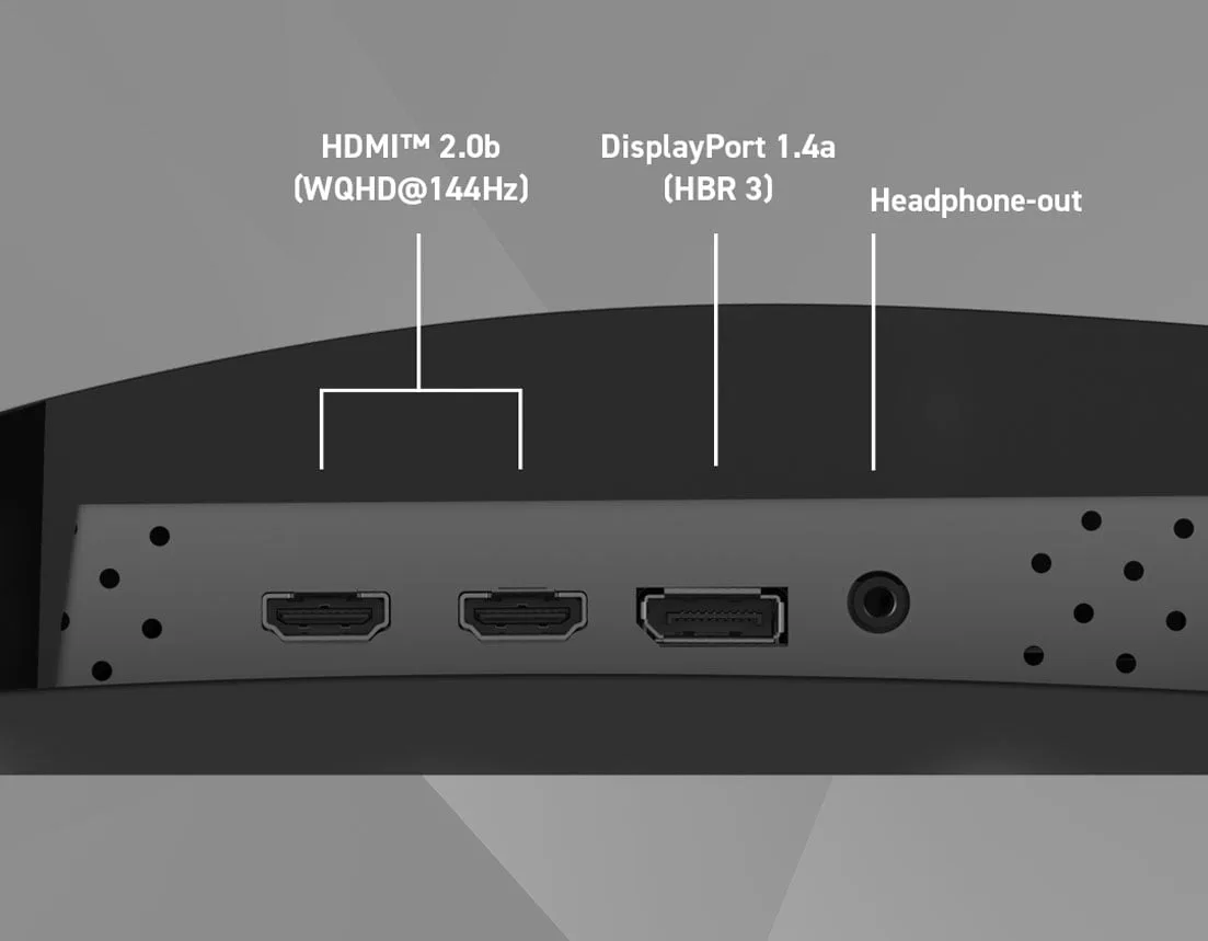MSI MAG 275CQF E18 - 27" CURVE QHD 180Hz Fast VA 0.5ms FreeSync, vue 9