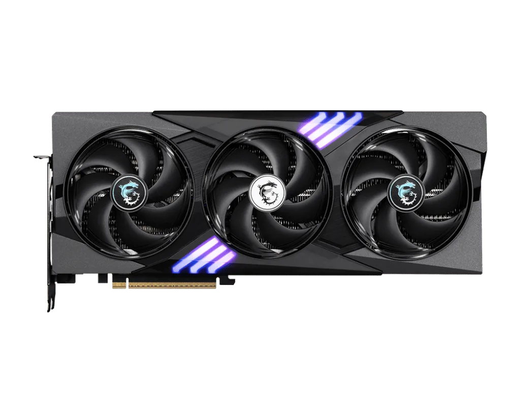 MSI GeForce RTX 5070 Ti 16G GAMING TRIO OC, vue 2