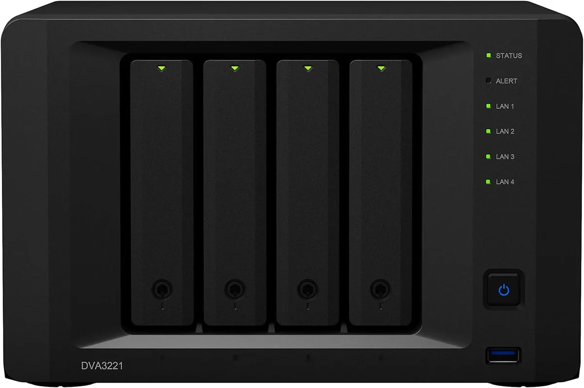 Synology DVA3221 32 canaux, vue 2