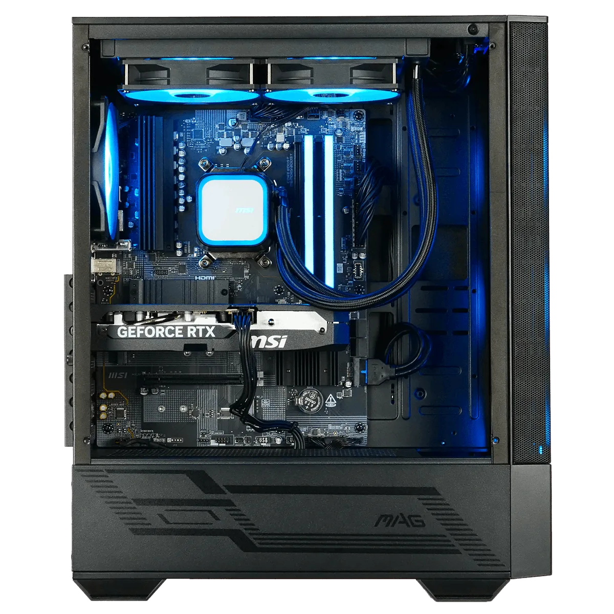 AQUAFORGE - R5-8400F /5060Ti-8Go/16Go/1To, vue 2