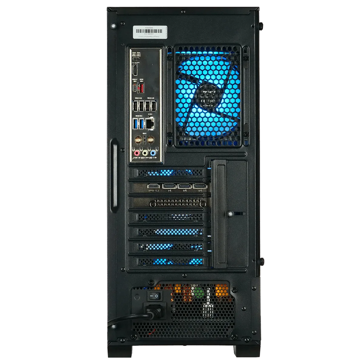 AQUAFORGE - R5-8400F /5060Ti-8Go/16Go/1To, vue 6