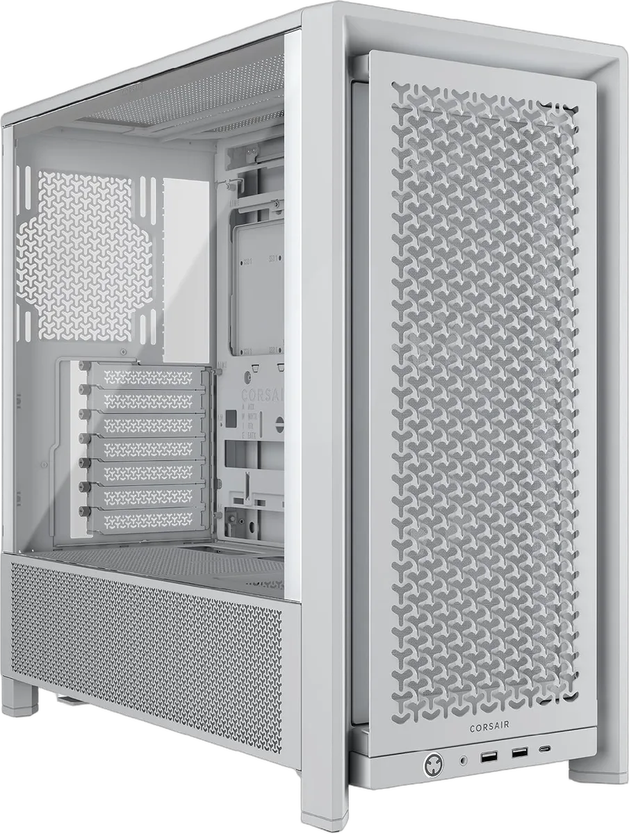 Corsair Frame 4000D RS ARGB Blanc - MT/Sans Alim/ATX -, vue 1