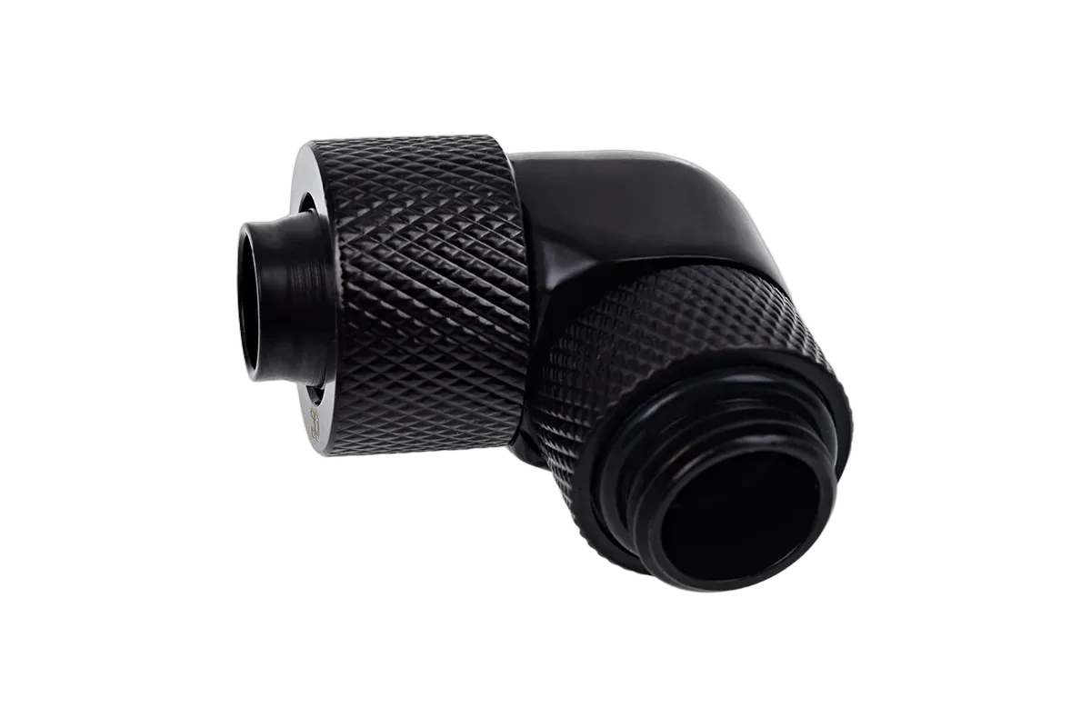 Alphacool Fitting 13/10mm/90° Rotatif G1/4/Noir, vue 3