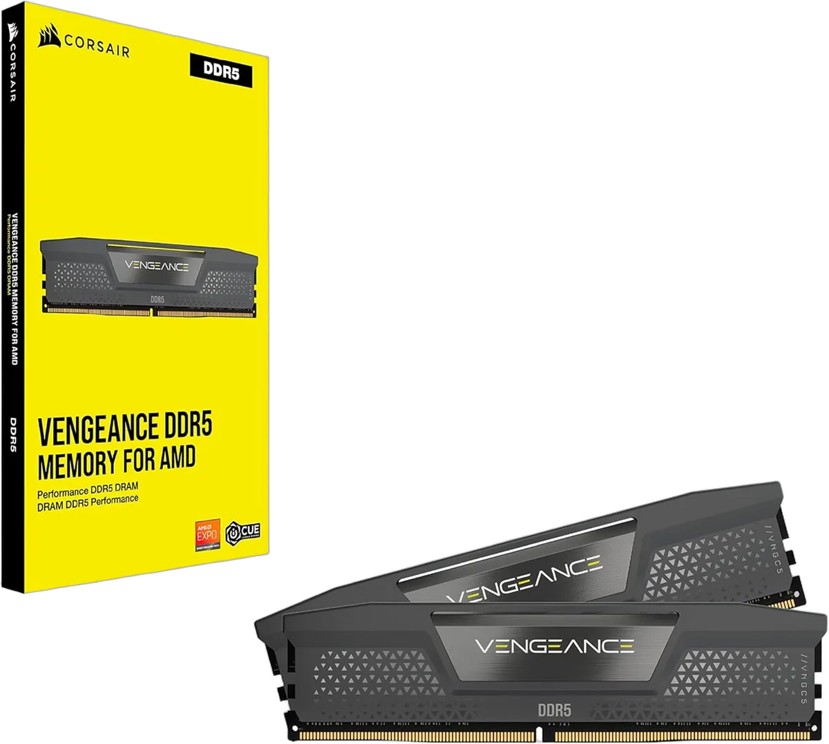 Corsair Vengeance 64Go (2x32Go) DDR5 6000MHz 30ms, vue 2