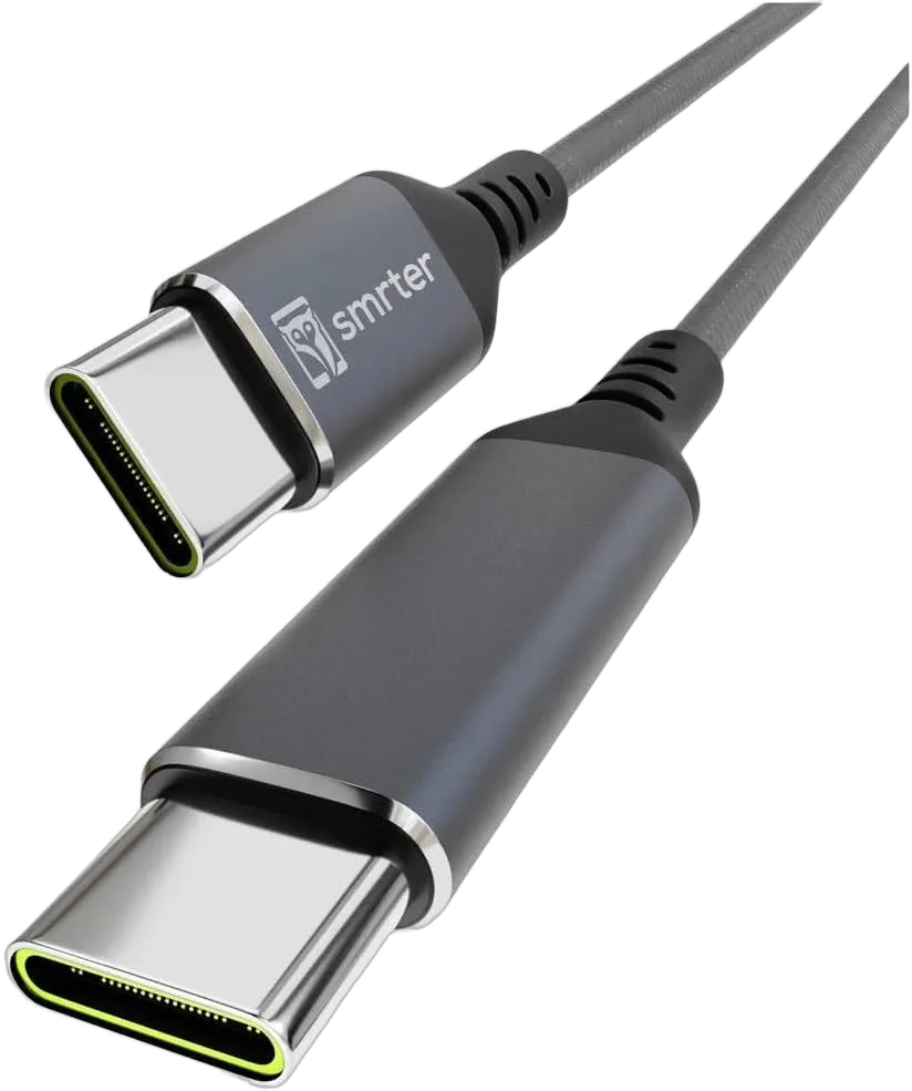 Câble USB-C mâle/mâle - 1m - Anthracite, vue 1