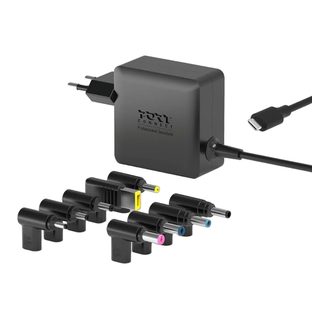 Port Alimentation secteur Universelle GaN 100W - USB-C - 9 embouts, vue 2