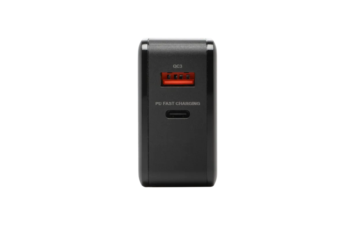 Bluestork Chargeur GaN 65W 2 ports - USB-C/USB-A - Noir, vue 2