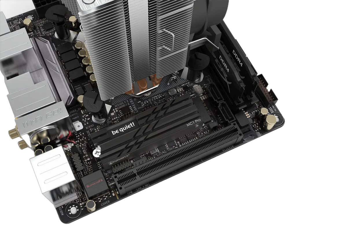 be quiet! Refroidisseur SSD MC1 Pro COOLER, vue 2
