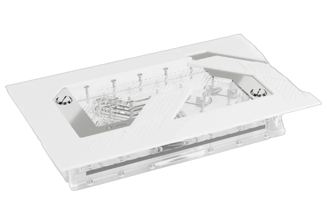 Alphacool Apex Distro Dark Base Pro 901 + Pompe - Blanc, vue 1