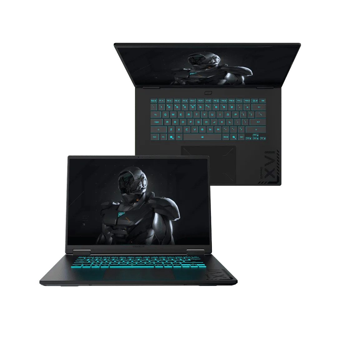 Gigabyte GAMING A16 CTHI3FR894SD - 16" FHD+ 165Hz i7-13620H RTX 5050 16Go 1To Sans OS, vue 2